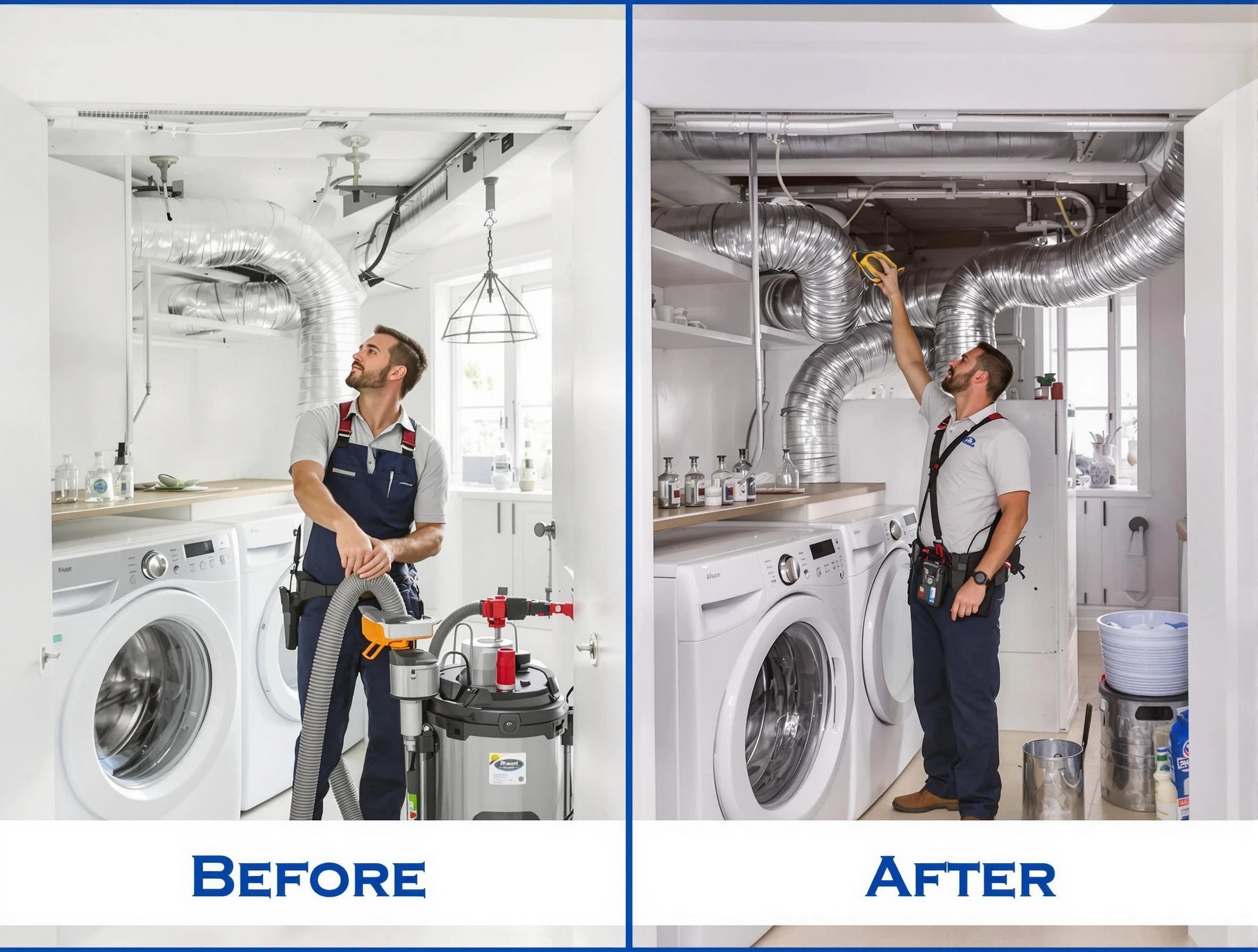 Expert gas dryer vent cleaning by Pelham Dryer Vent Cleaning in Pelham