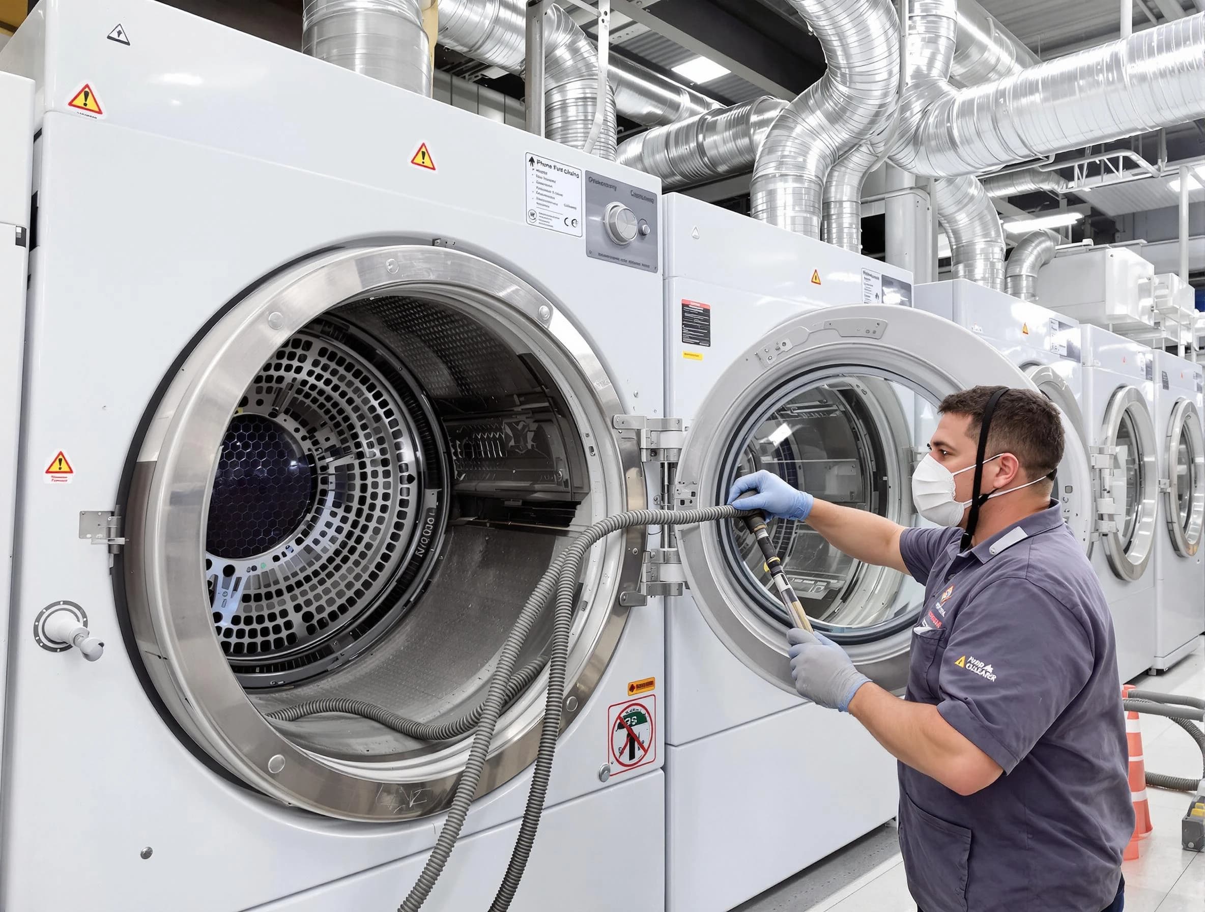 Industrial-grade dryer vent cleaning by Pelham Dryer Vent Cleaning in Pelham