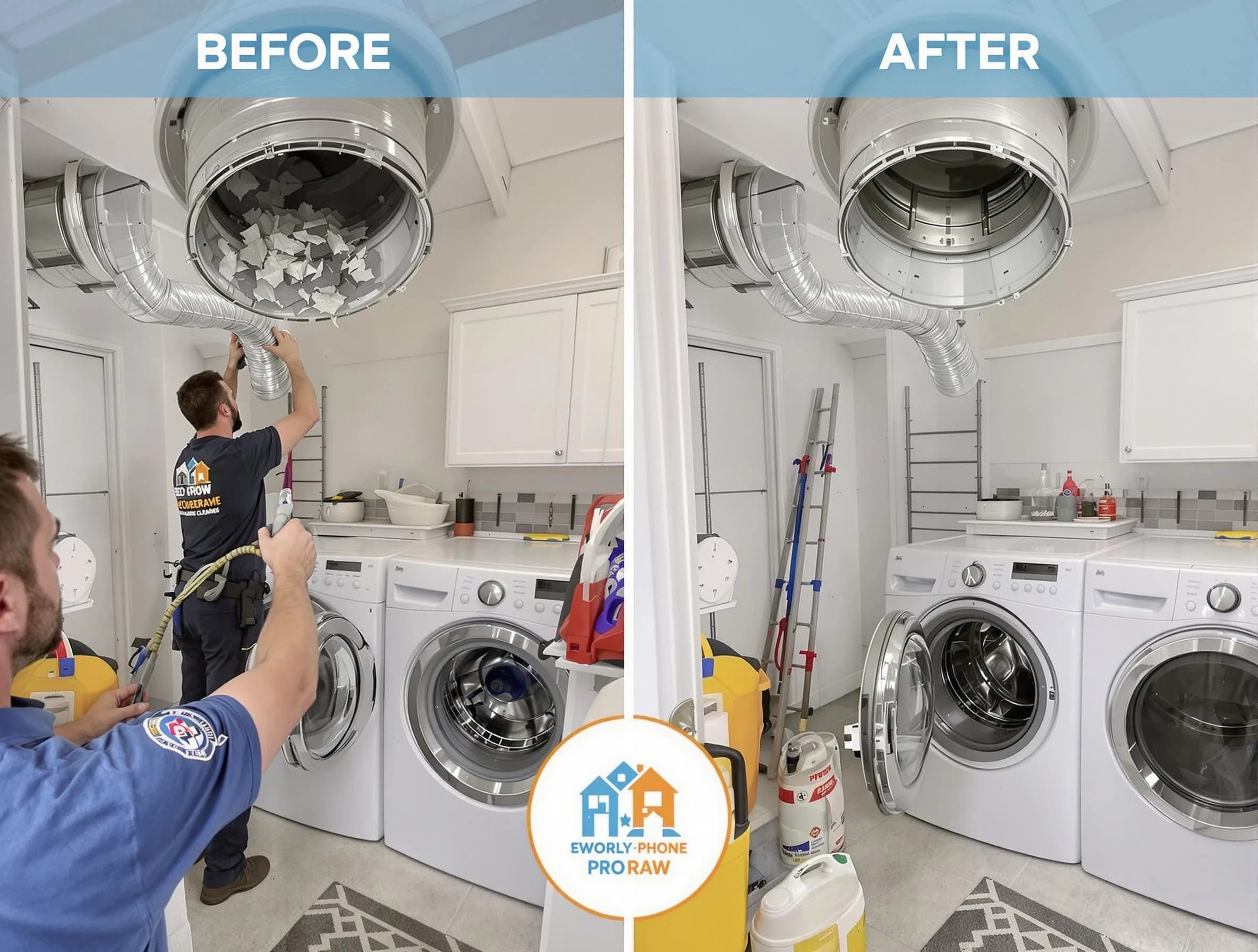 Residential dryer vent cleaning by Pelham Dryer Vent Cleaning in Pelham