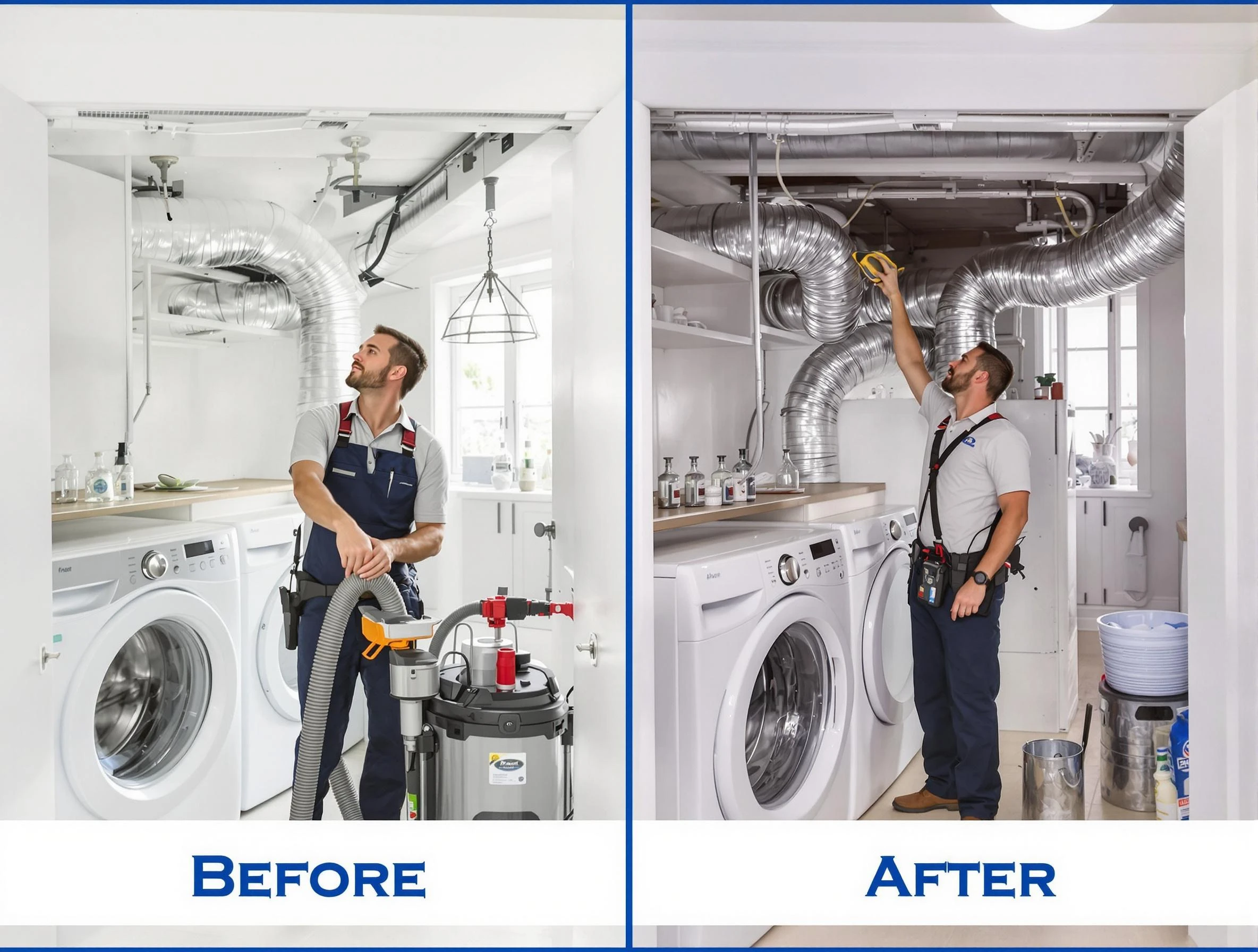 Expert gas dryer vent cleaning by Pelham Dryer Vent Cleaning in Pelham